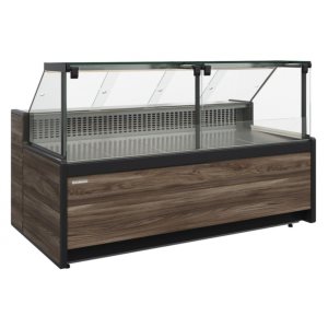 Витрина нейтральная Carboma GC111 N 3,75-1 (1008 (Темный дуб)) (без боковин)