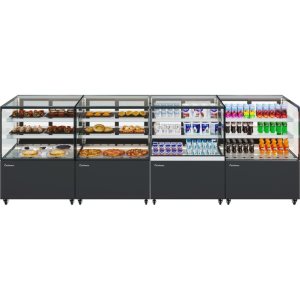 Витрина кондитерская Carboma KC78-130 VV 0,9-2 (открытая) (9005) - Изображение 5