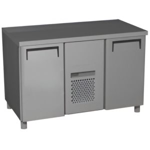 Стол холодильный среднетемпературный Carboma T70 M2-1 (2GN/NT Carboma) без борта (0430-1 корпус нерж 2 двери)