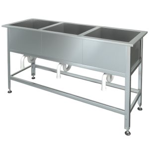 Ванна моечная МХМ М-3-0,45-0,8/2,3 нерж.