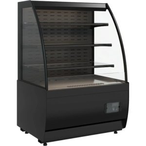 Витрина кондитерская Carboma K70 VM 0,6-2 Standard открытая, горка (версия 2.0) (9005)