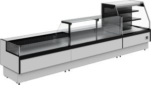 Витрина холодильная GC95 SM 1,5-2 открытая с боковинами (версия 2.0) (9006-9005) - Изображение 2