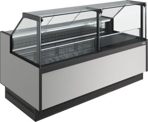 Морозильная витрина Carboma GC110 SL 2,0-1 без боковин (версия 2.0) (цвет по схеме стандарт)
