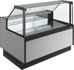 Витрина холодильная Carboma GC110 VV 1,25-1 с боковинами (версия 2.0) (9006-0430)