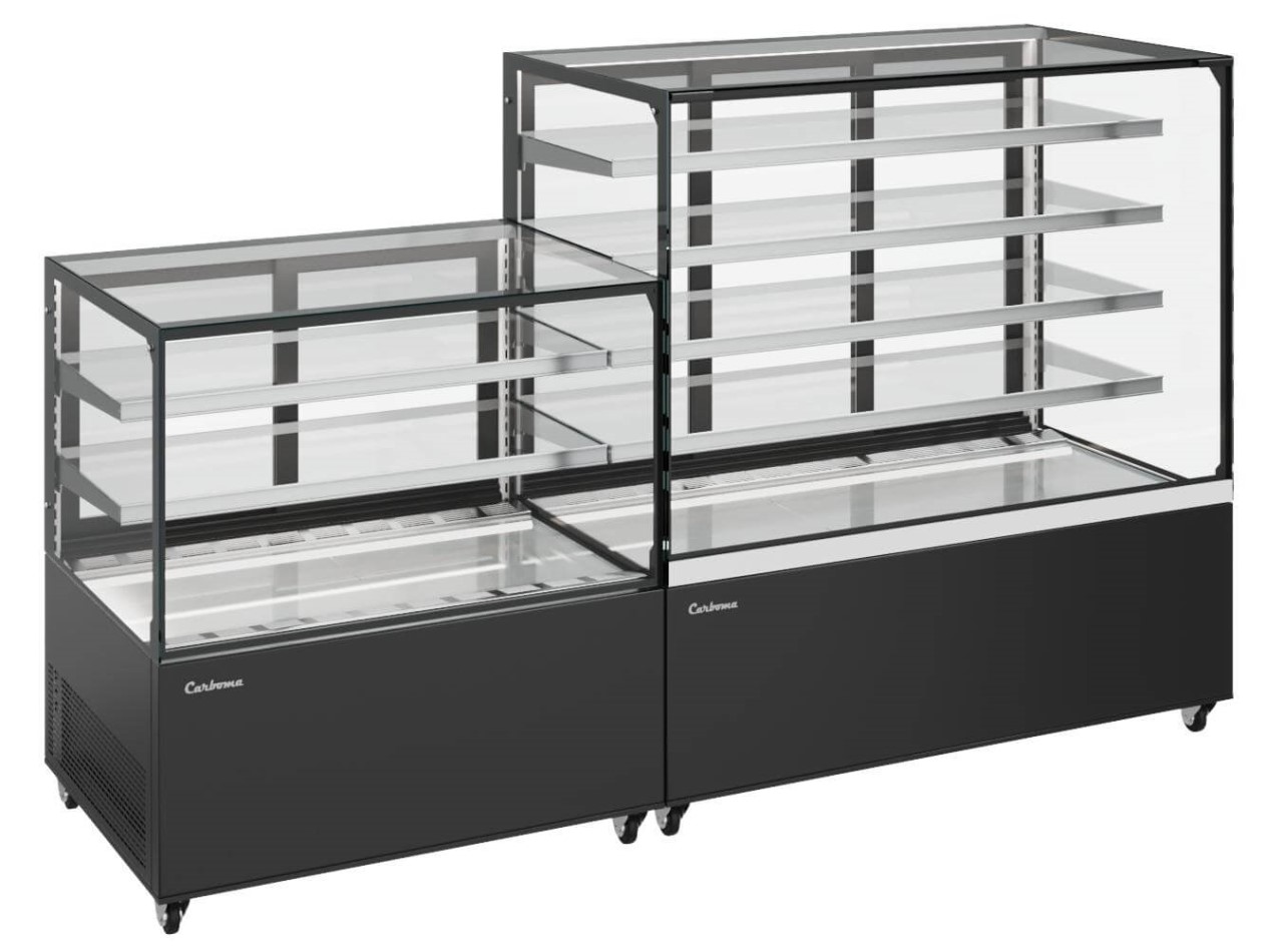 Витрина кондитерская Carboma KC84-130 VV 1,5-1 (9005) - Изображение 7