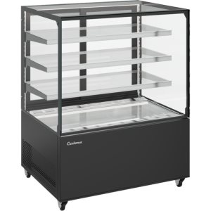 Витрина кондитерская Carboma KC71-130 N 1,2-1 (9005) нейтральная