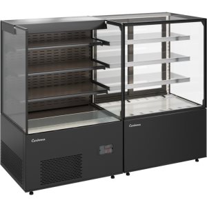 Витрина кондитерская Carboma KC71-130 N 0,9-1 (9005) нейтральная - Изображение 2
