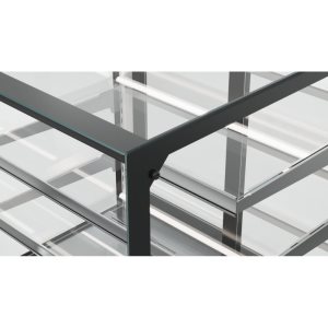 Витрина кондитерская Carboma KC71-130 N 0,9-1 (9005) нейтральная - Изображение 4